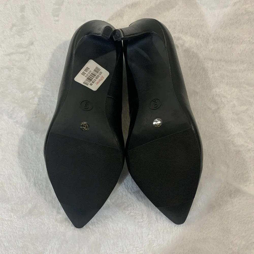 Worthington Wor Zilo Black 3 inch Heels Size 9M Women's Shoes NEW